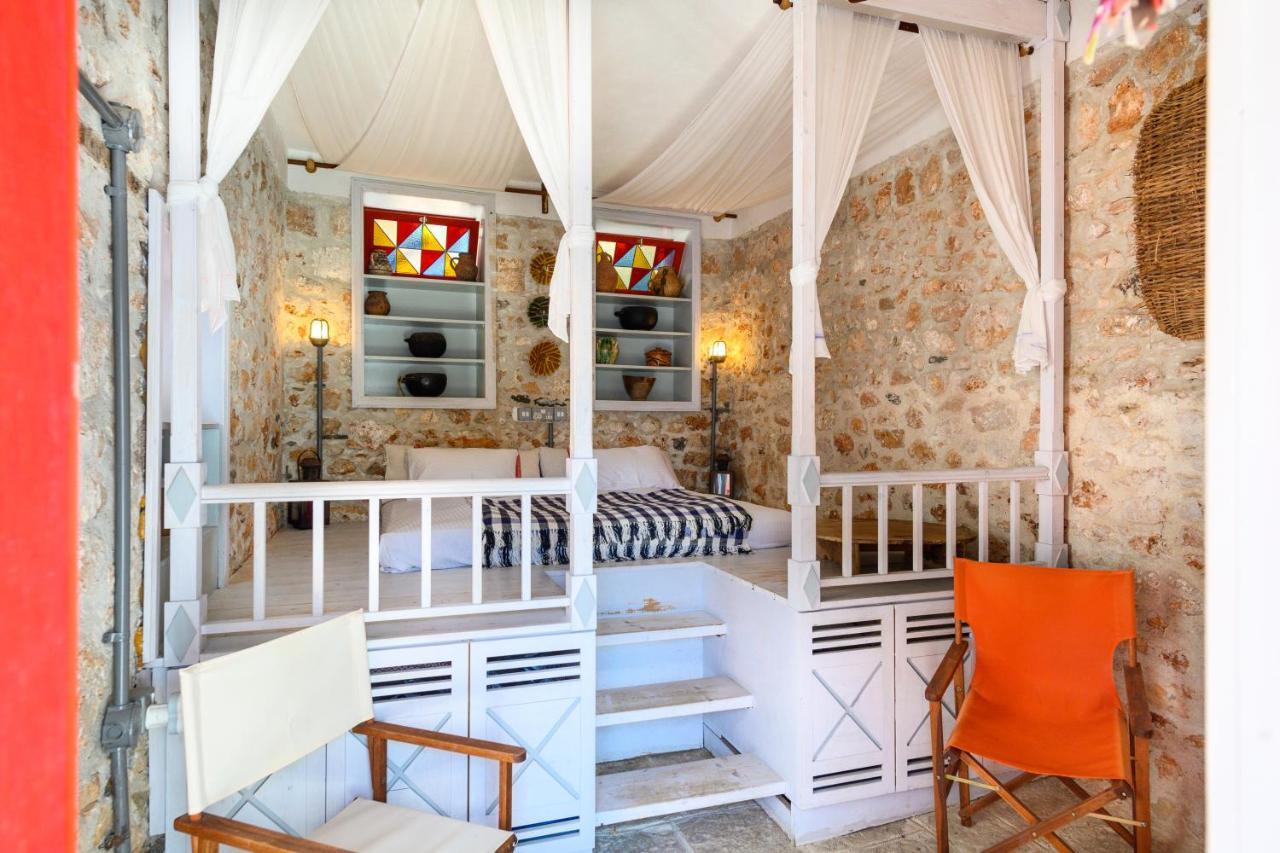 Aphrodite Villas Halki - Studio Rosa Kültér fotó